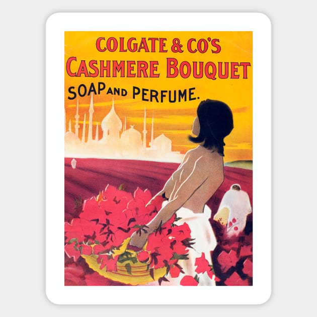 Colgate & Co's Soap and Perfume Ad Sticker by WAITE-SMITH VINTAGE ART